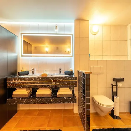 Appartement Luxury In Schin Op Geul With Bubble Bath And Sauna